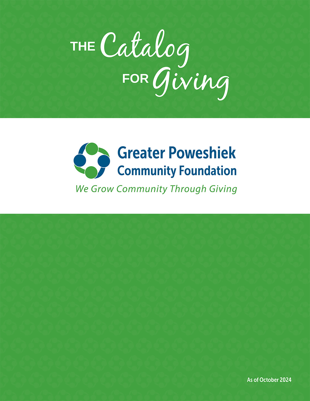 Catalog of Giving cover